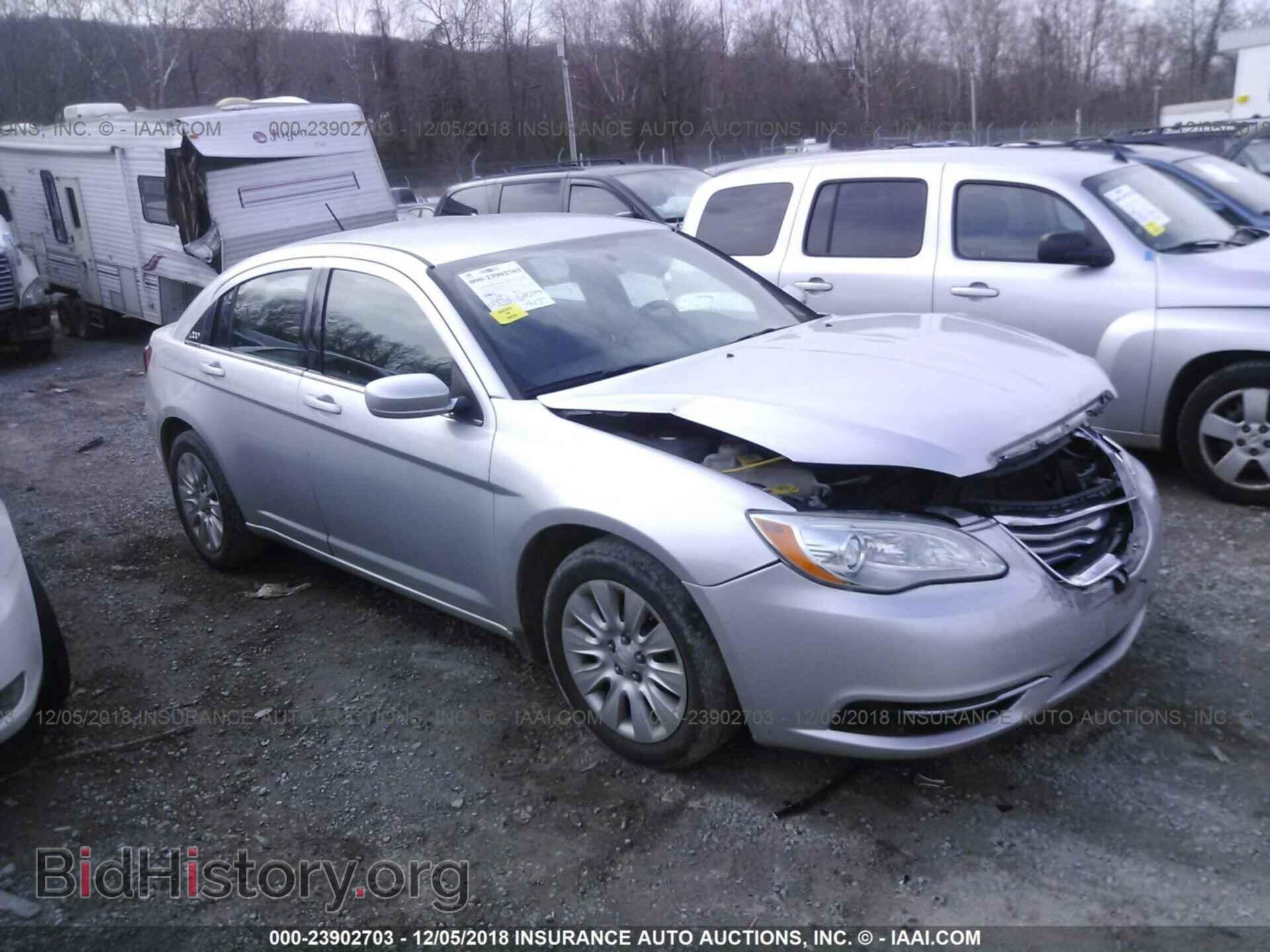 Фотография 1C3CCBAB6CN222909 - CHRYSLER 200 2012