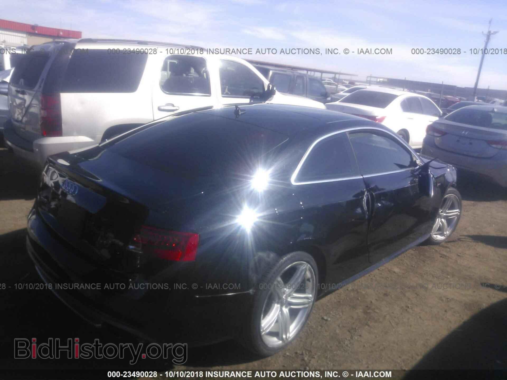 2013 AUDI S5 - VIN: WAUCGAFR8DA035242 - Фото 4