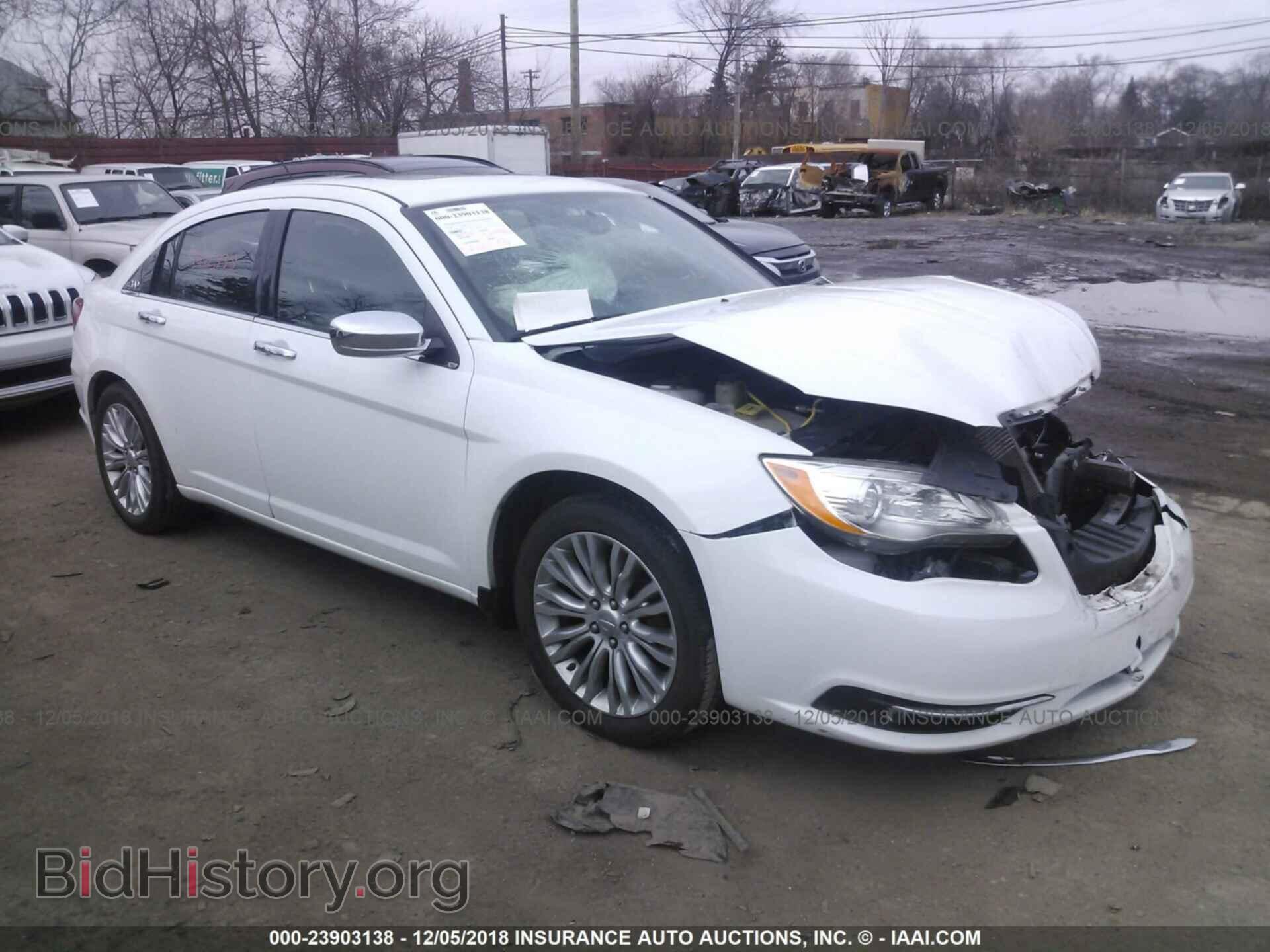 Фотография 1C3CCBCB5CN189768 - CHRYSLER 200 2012