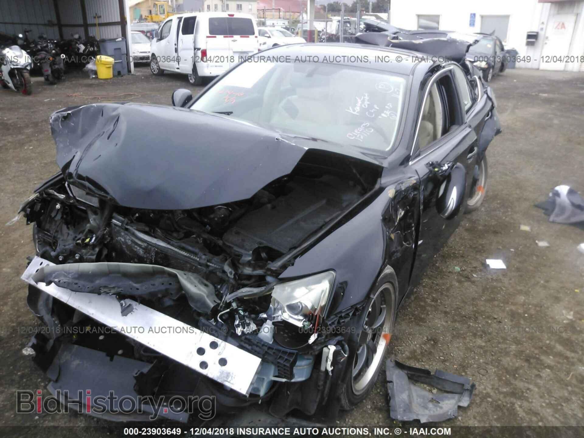 2010 LEXUS IS - VIN: JTHBF5C24A2099041 - Фото 2