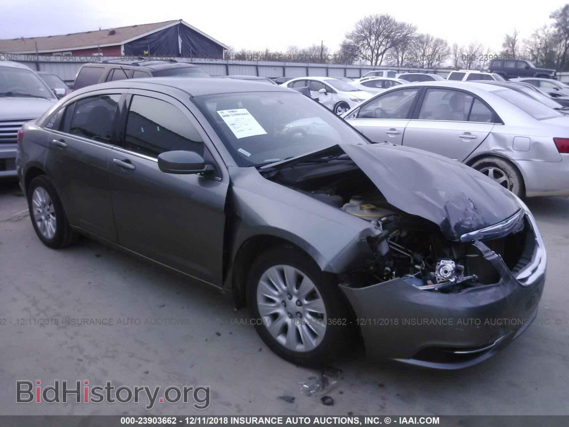 Фотография 1C3CCBAB4CN261921 - CHRYSLER 200 2012