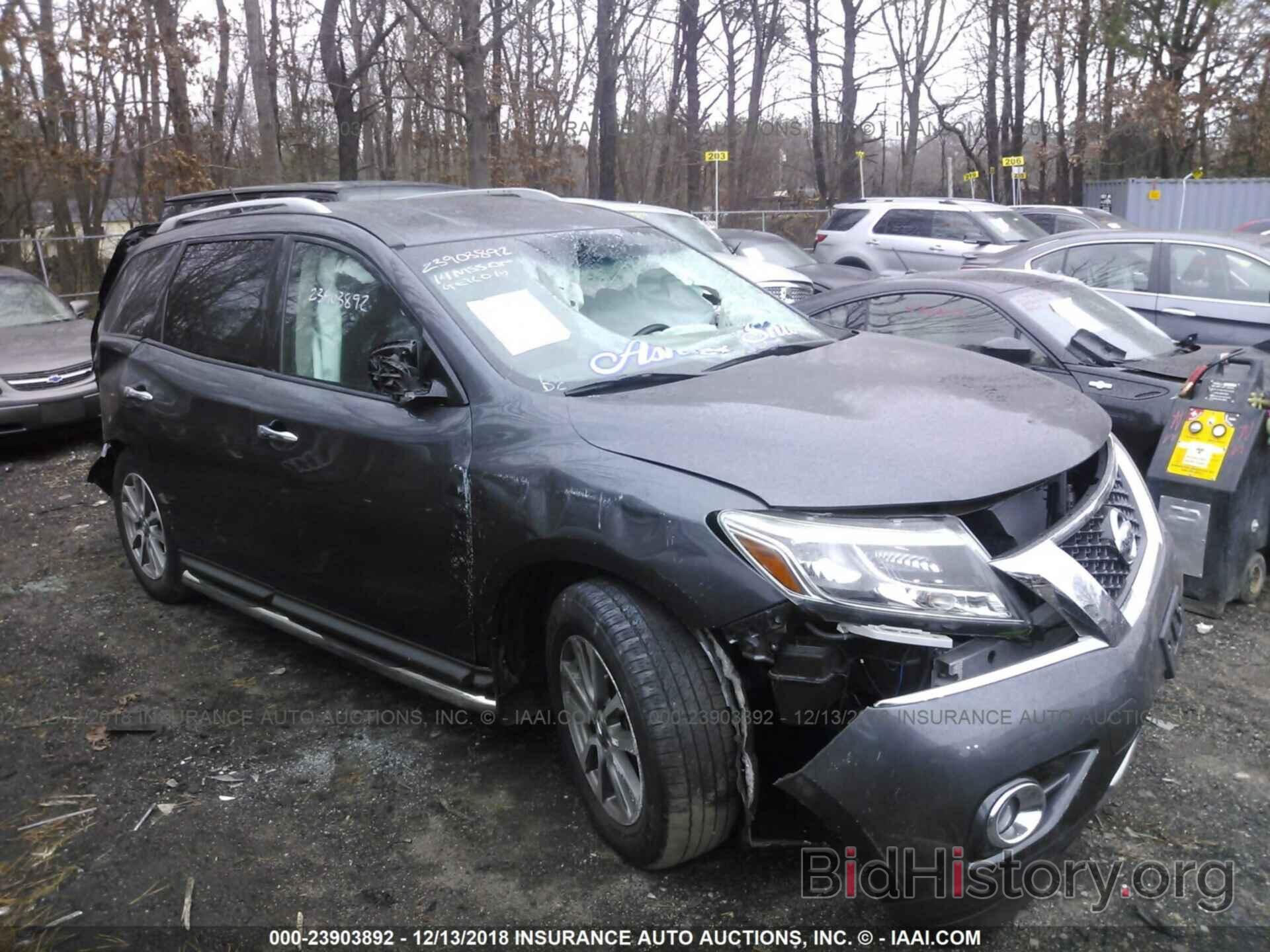 Photo 5N1AR2MM0EC706129 - NISSAN PATHFINDER 2014