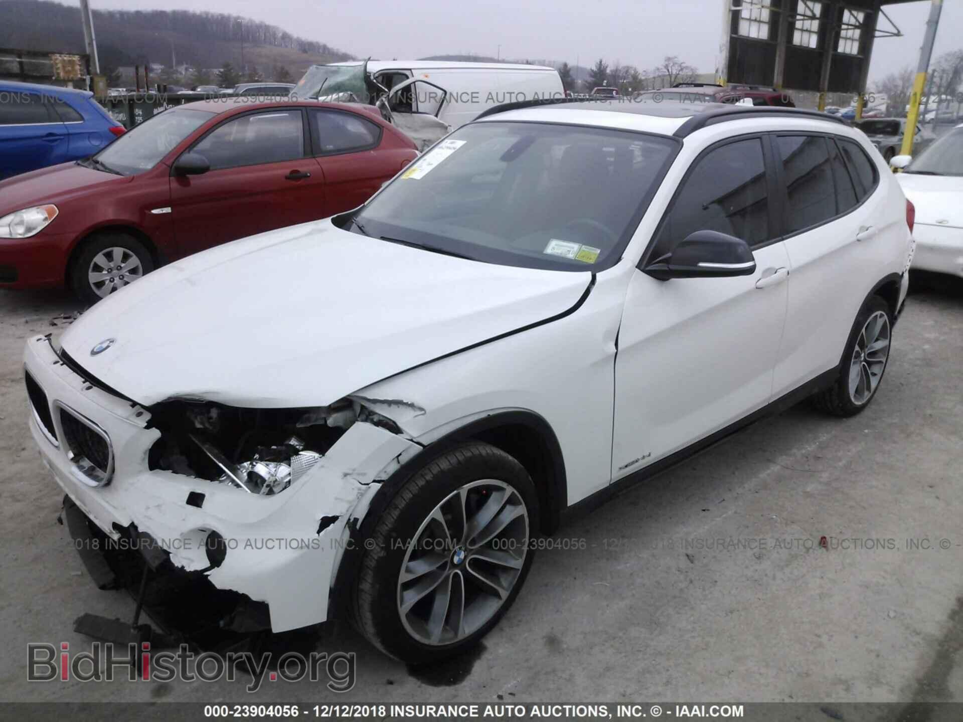2014 Bmw X1 - VIN: WBAVM5C50EVV91386 - Фото 2