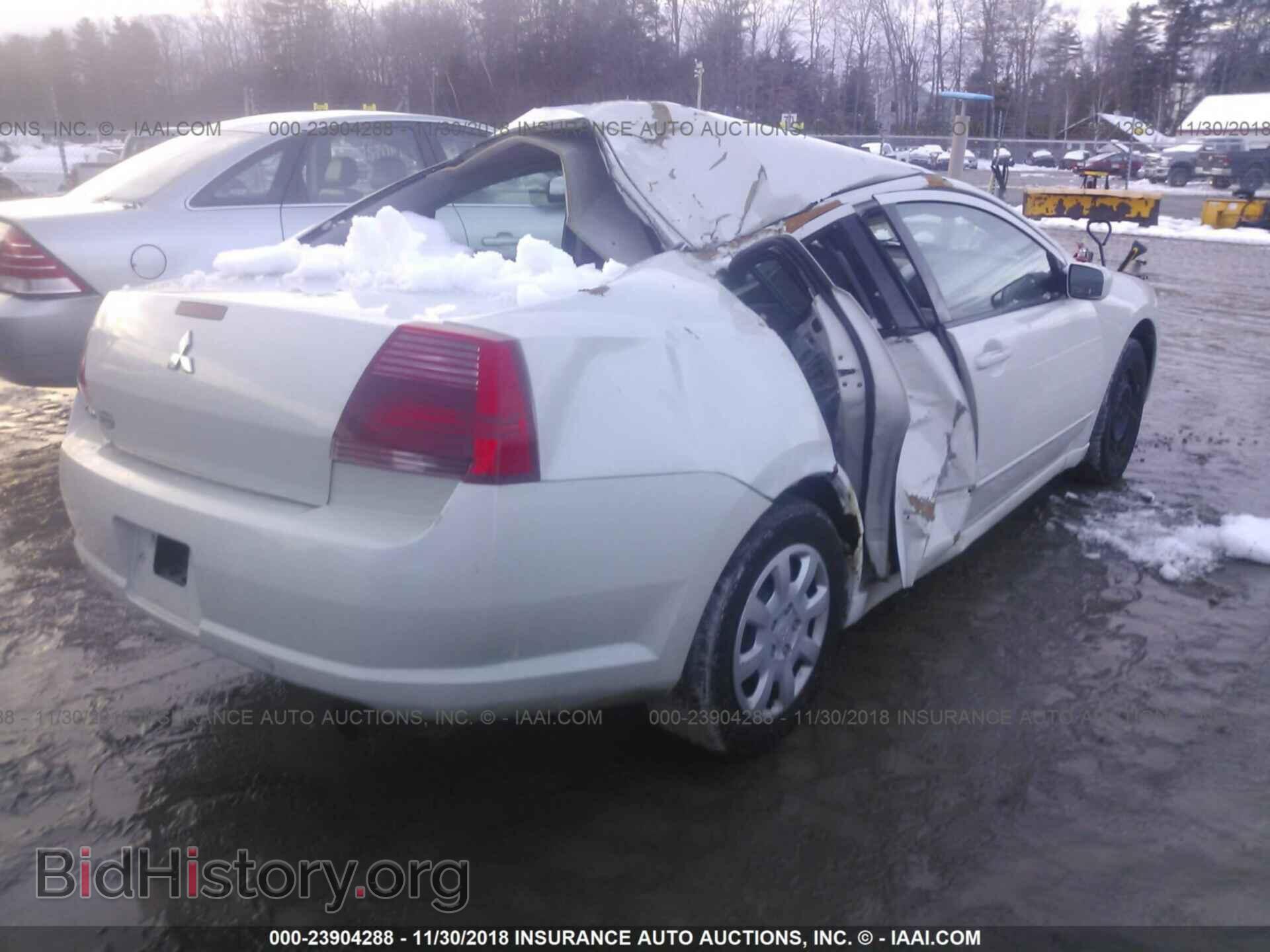 2006 MITSUBISHI GALANT - VIN: 4A3AB36F46E042501 - Фото 4
