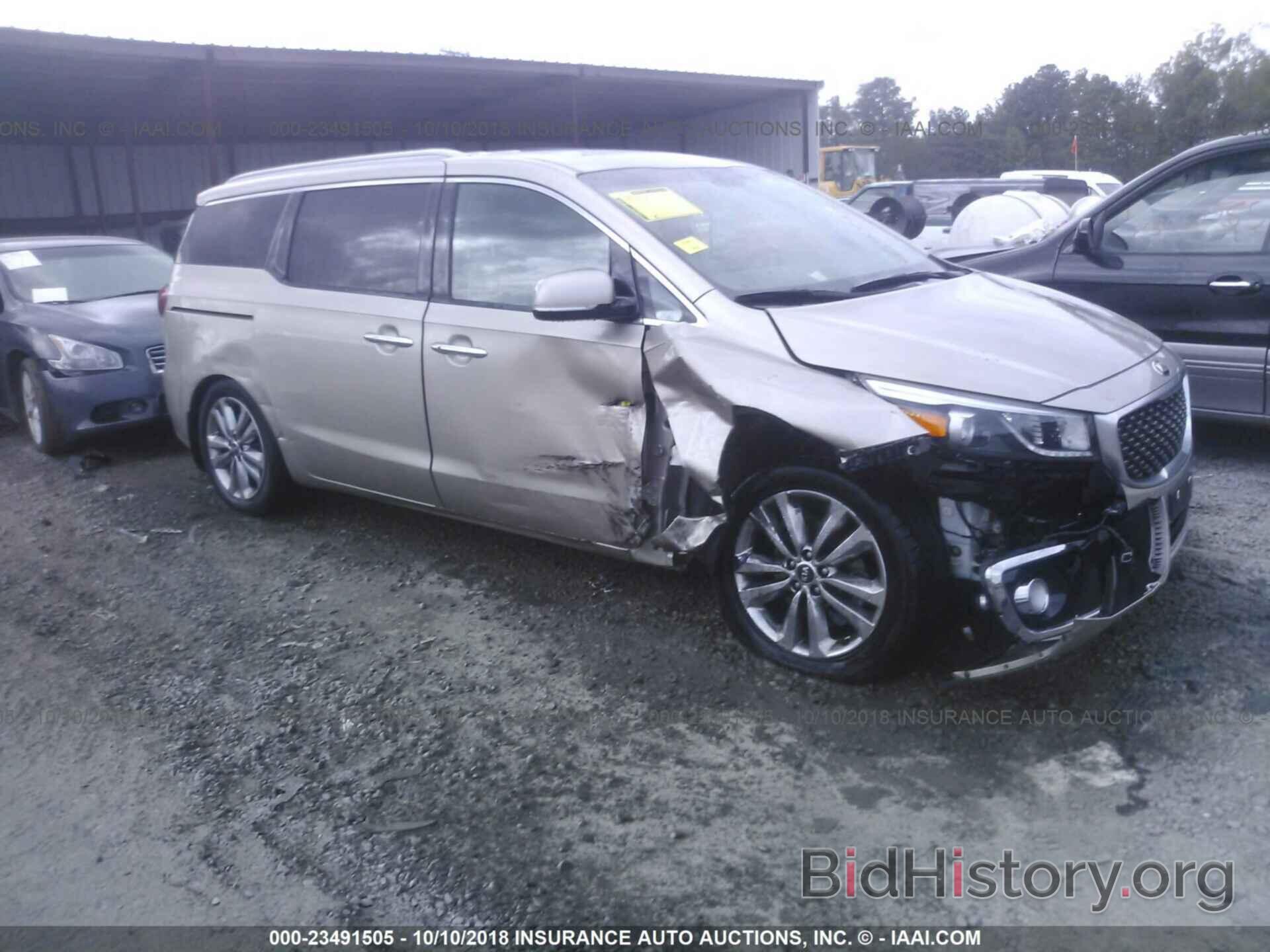 Photo KNDME5C19F6031841 - KIA SEDONA 2015