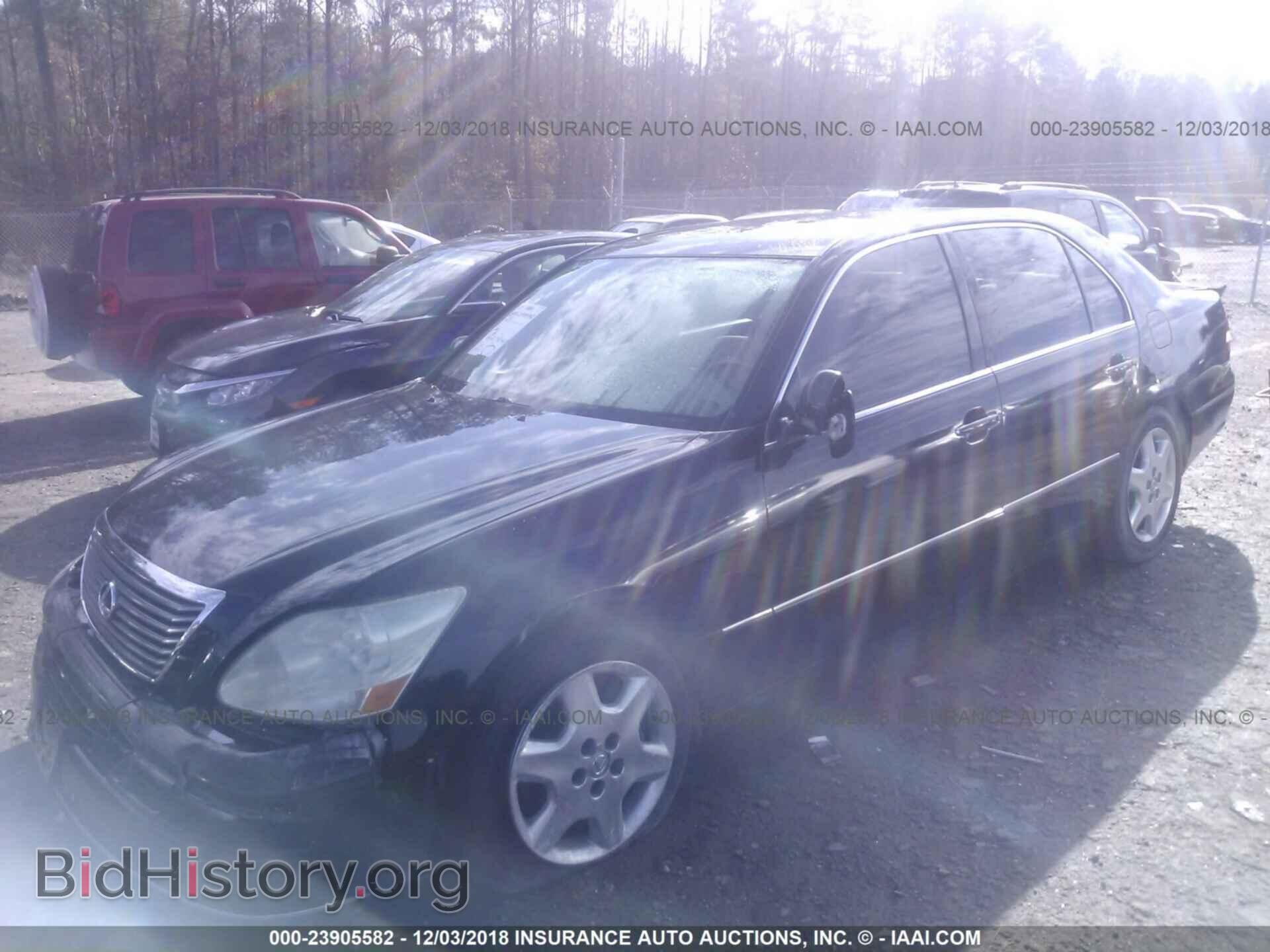 2004 LEXUS LS - VIN: JTHBN36F740164311 - Фото 2