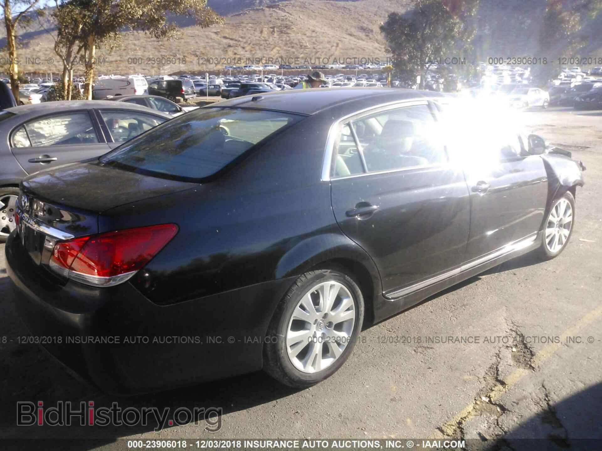 2011 TOYOTA AVALON - VIN: 4T1BK3DBXBU387325 - Фото 4