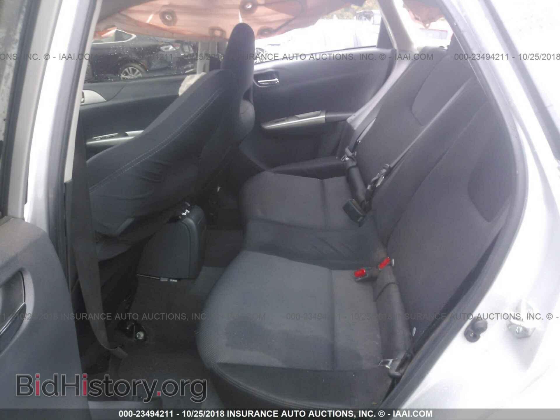 2008 SUBARU IMPREZA - VIN: JF1GH74698G803378 - Фото 8