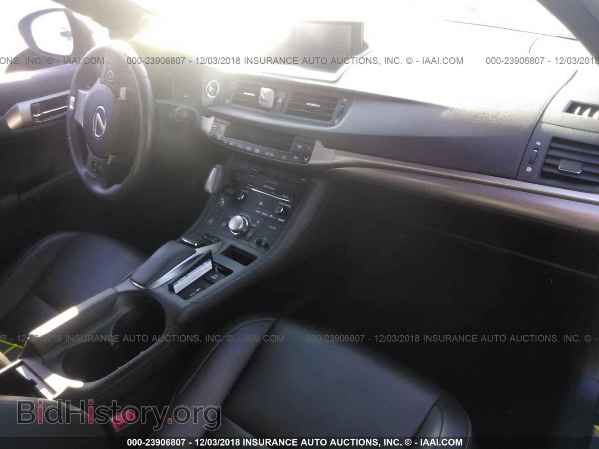 2015 LEXUS CT - VIN: JTHKD5BH4F2234232 - Фото 5
