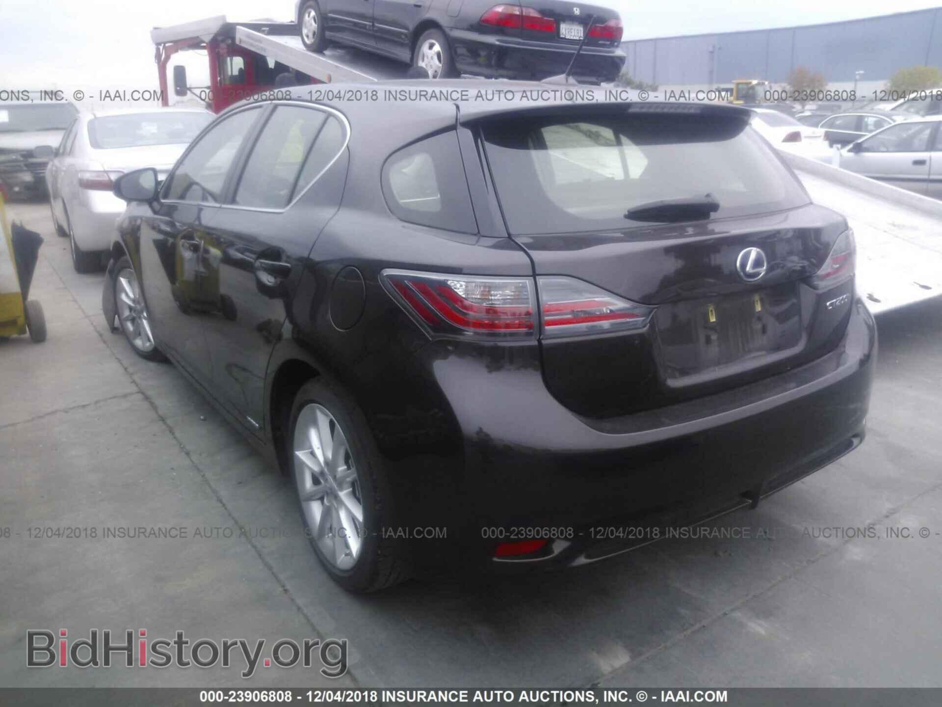 2013 LEXUS CT - VIN: JTHKD5BH9D2149190 - Фото 3