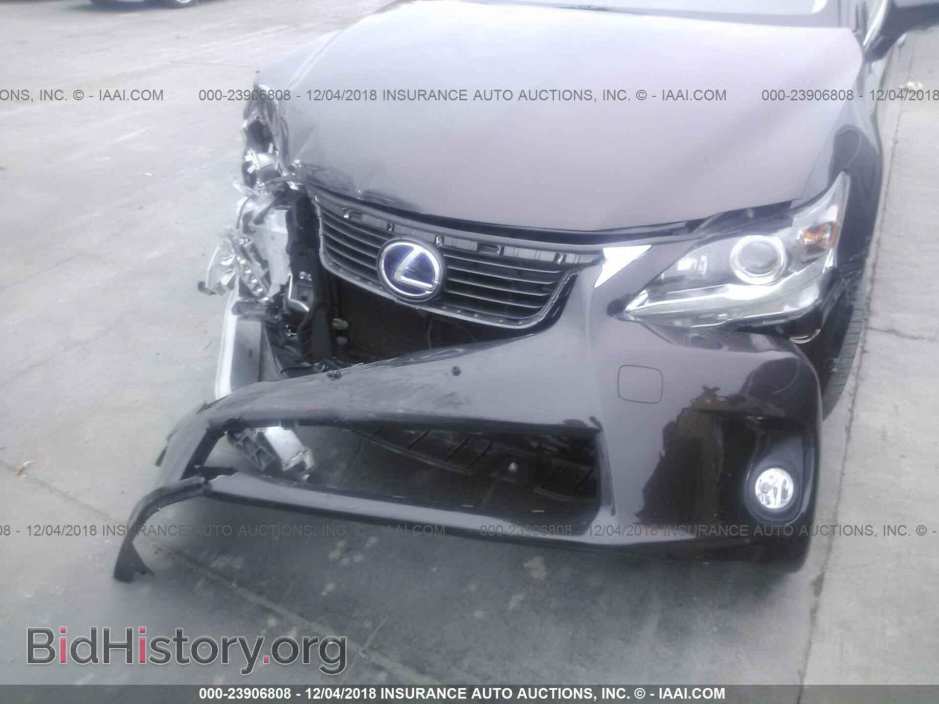 2013 LEXUS CT - VIN: JTHKD5BH9D2149190 - Фото 6