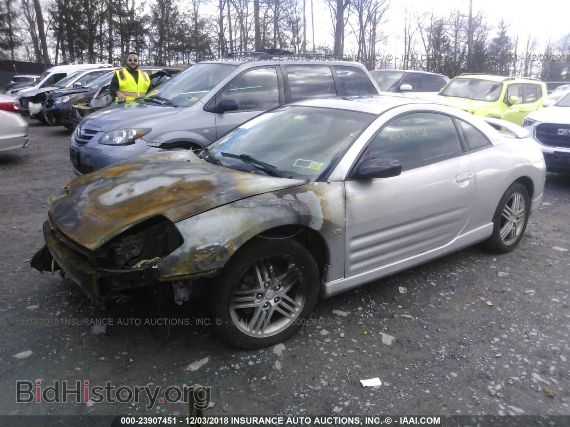 2005 MITSUBISHI ECLIPSE - VIN: 4A3AC84H05E024333 - Photo 2