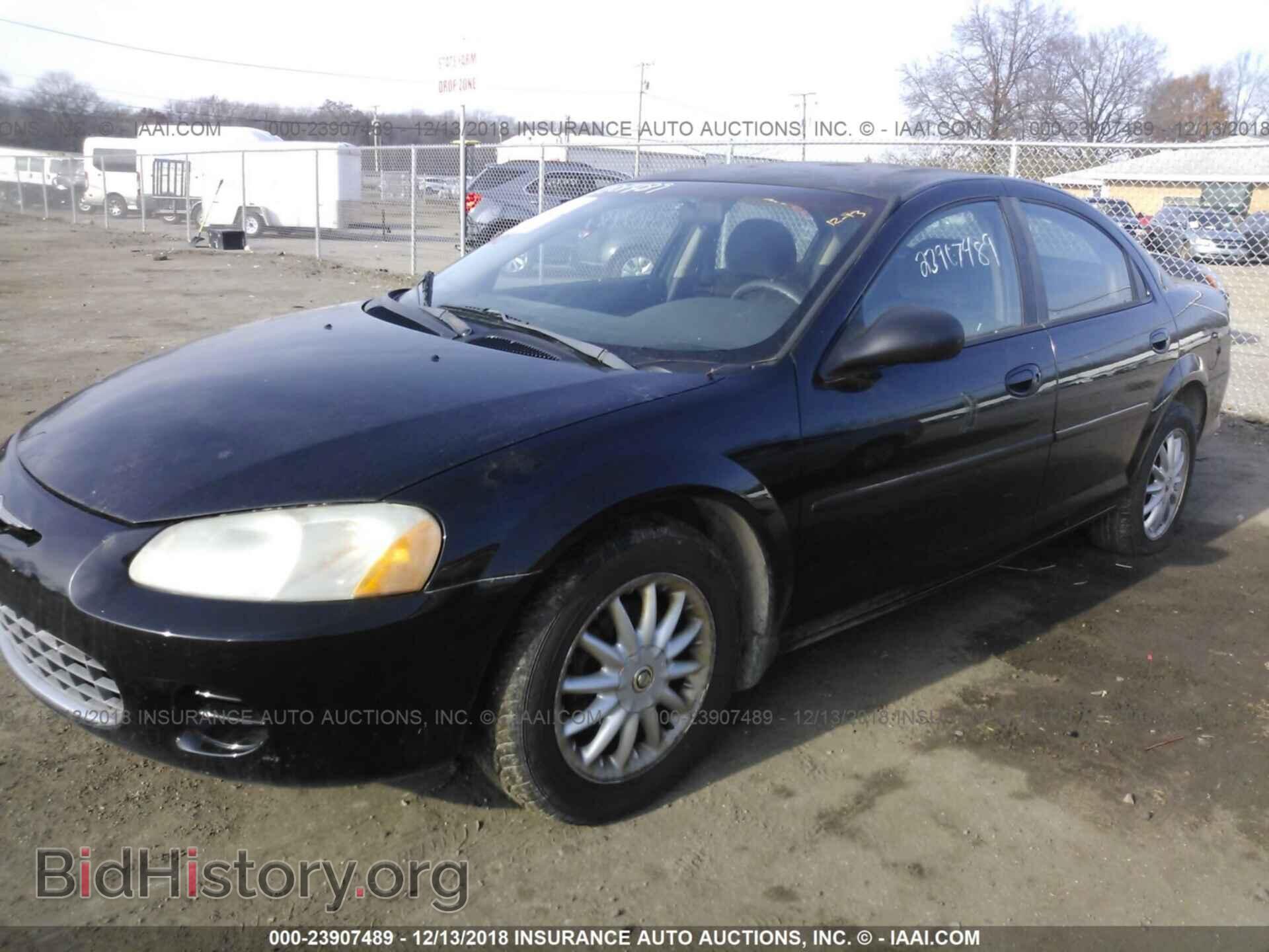 2002 CHRYSLER SEBRING - VIN: 1C3EL46R02N156978 - Фото 2