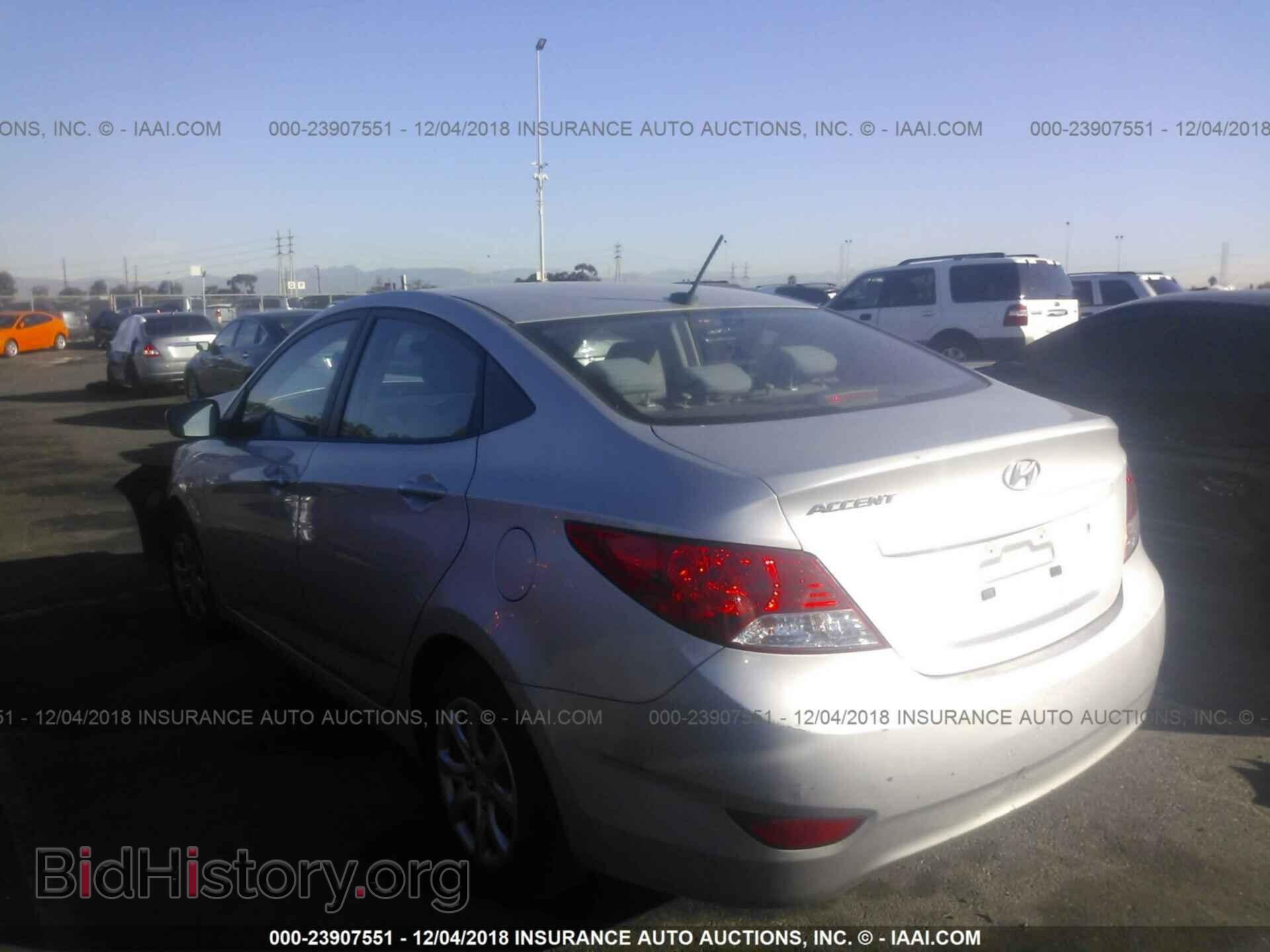 2013 HYUNDAI ACCENT - VIN: KMHCT4AE9DU366944 - Фото 3