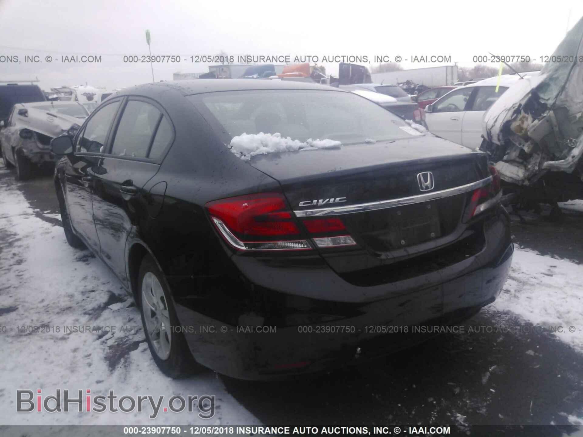 2013 HONDA CIVIC - VIN: 2HGFB2F54DH546855 - Фото 3
