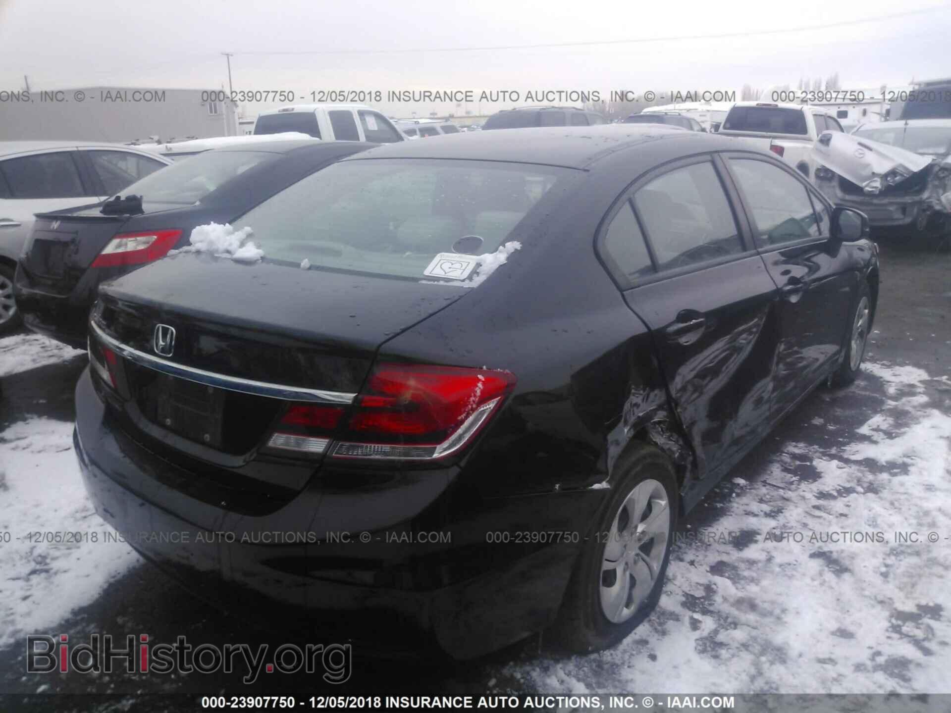 2013 HONDA CIVIC - VIN: 2HGFB2F54DH546855 - Фото 4