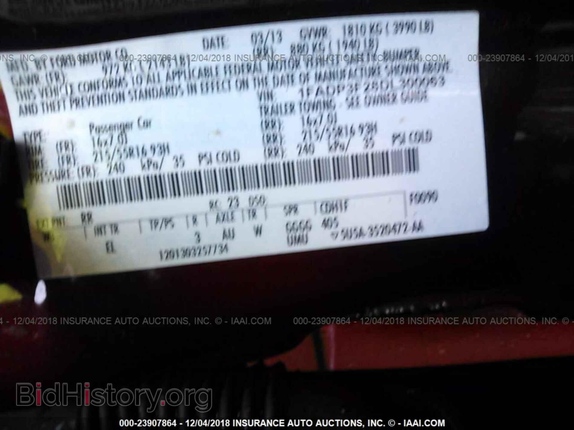 2013 FORD FOCUS - VIN: 1FADP3F28DL300063 - Photo 9