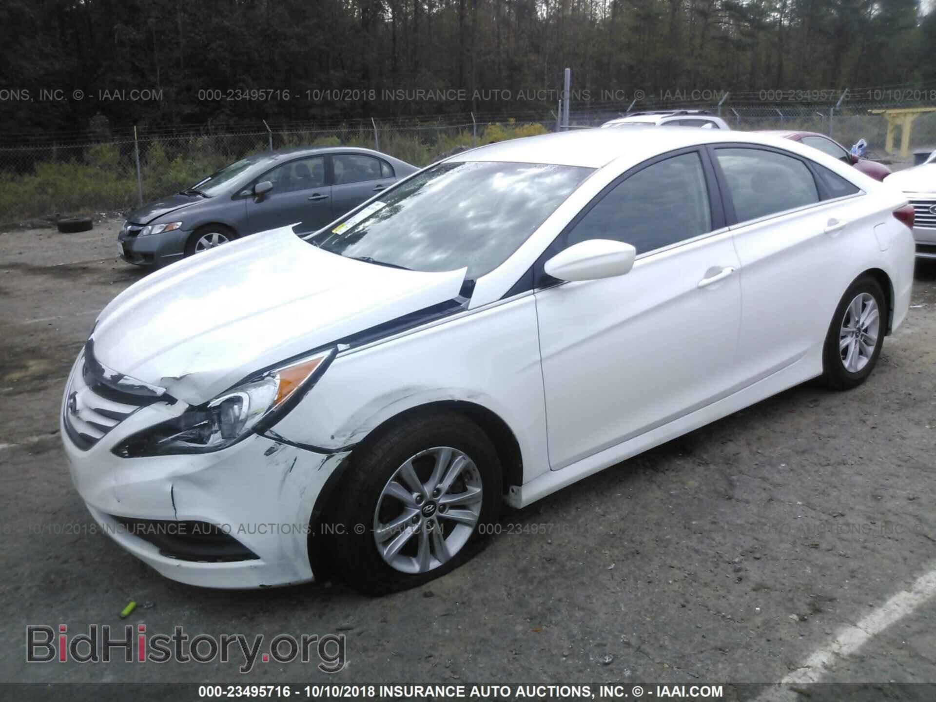 2014 HYUNDAI SONATA - VIN: 5NPEB4AC1EH891765 - Photo 2