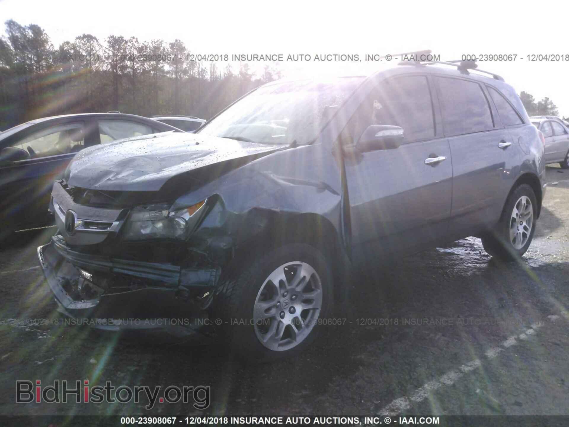 2007 ACURA MDX - VIN: 2HNYD28437H544938 - Фото 2