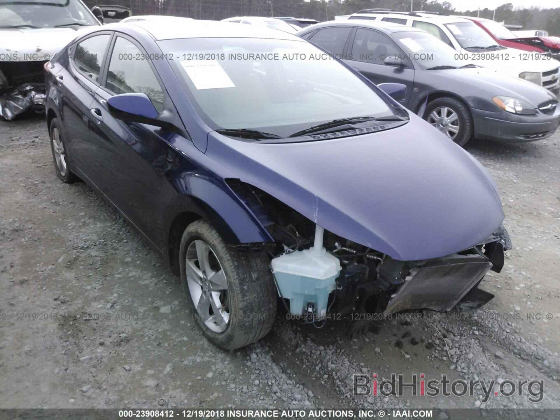 Photo 5NPDH4AE5DH393109 - HYUNDAI ELANTRA 2013