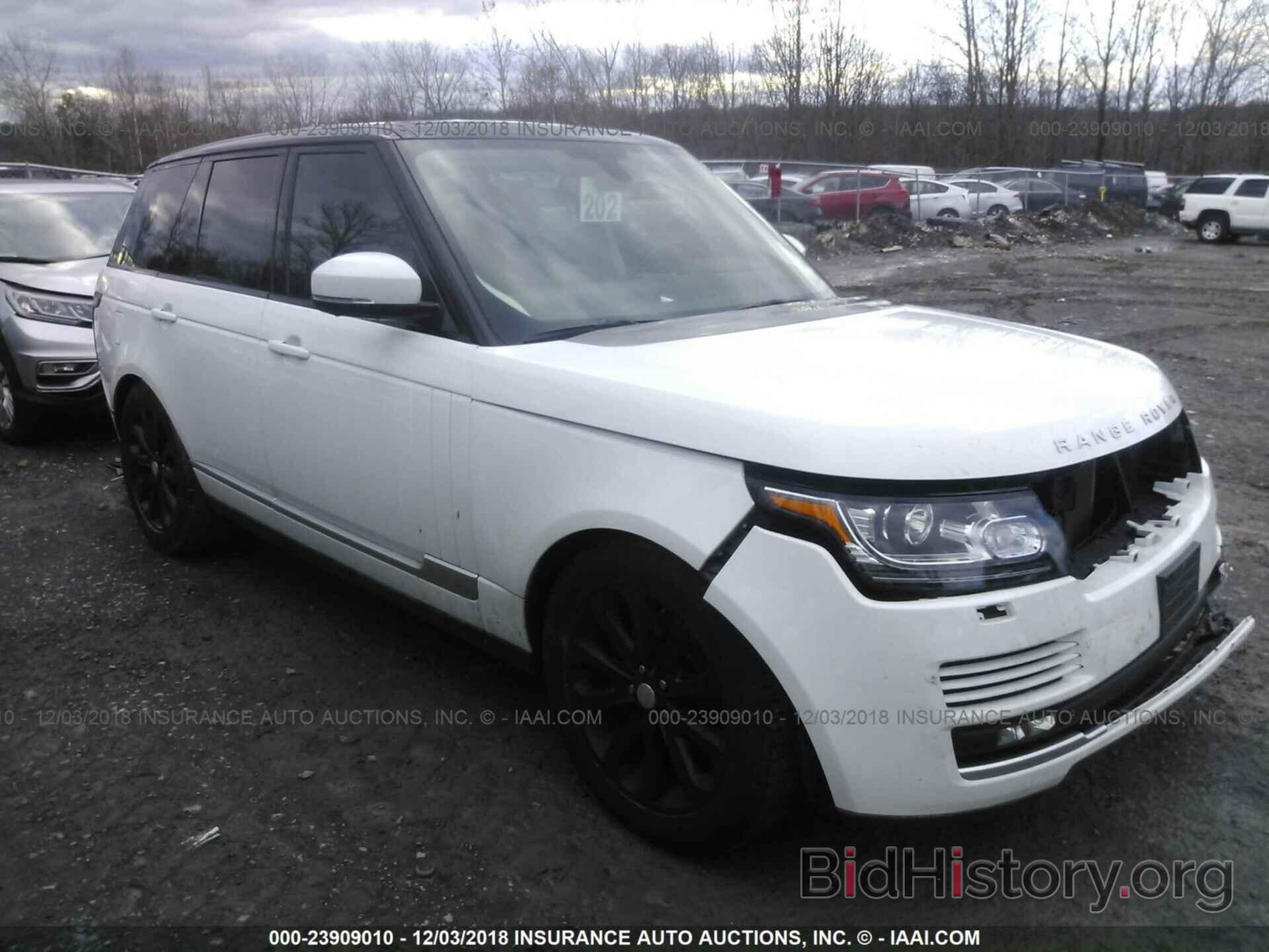 Photo SALGS2VF7FA198007 - Land rover Range rover 2015