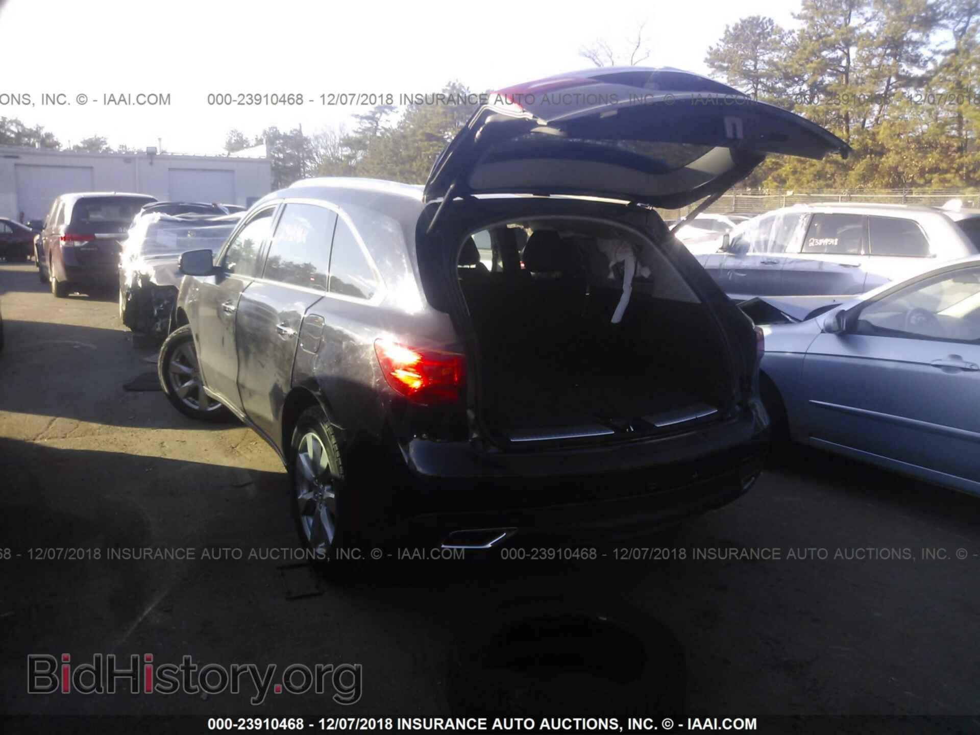 2015 Acura Mdx - VIN: 5FRYD4H82FB016752 - Фото 3