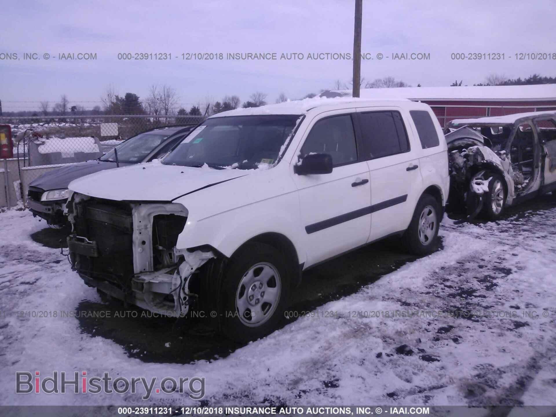2012 Honda Pilot - VIN: 5FNYF4H26CB085947 - Фото 2