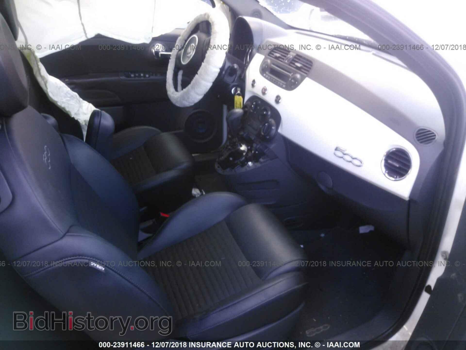2015 FIAT 500 - VIN: 3C3CFFBR5FT625102 - Фото 5