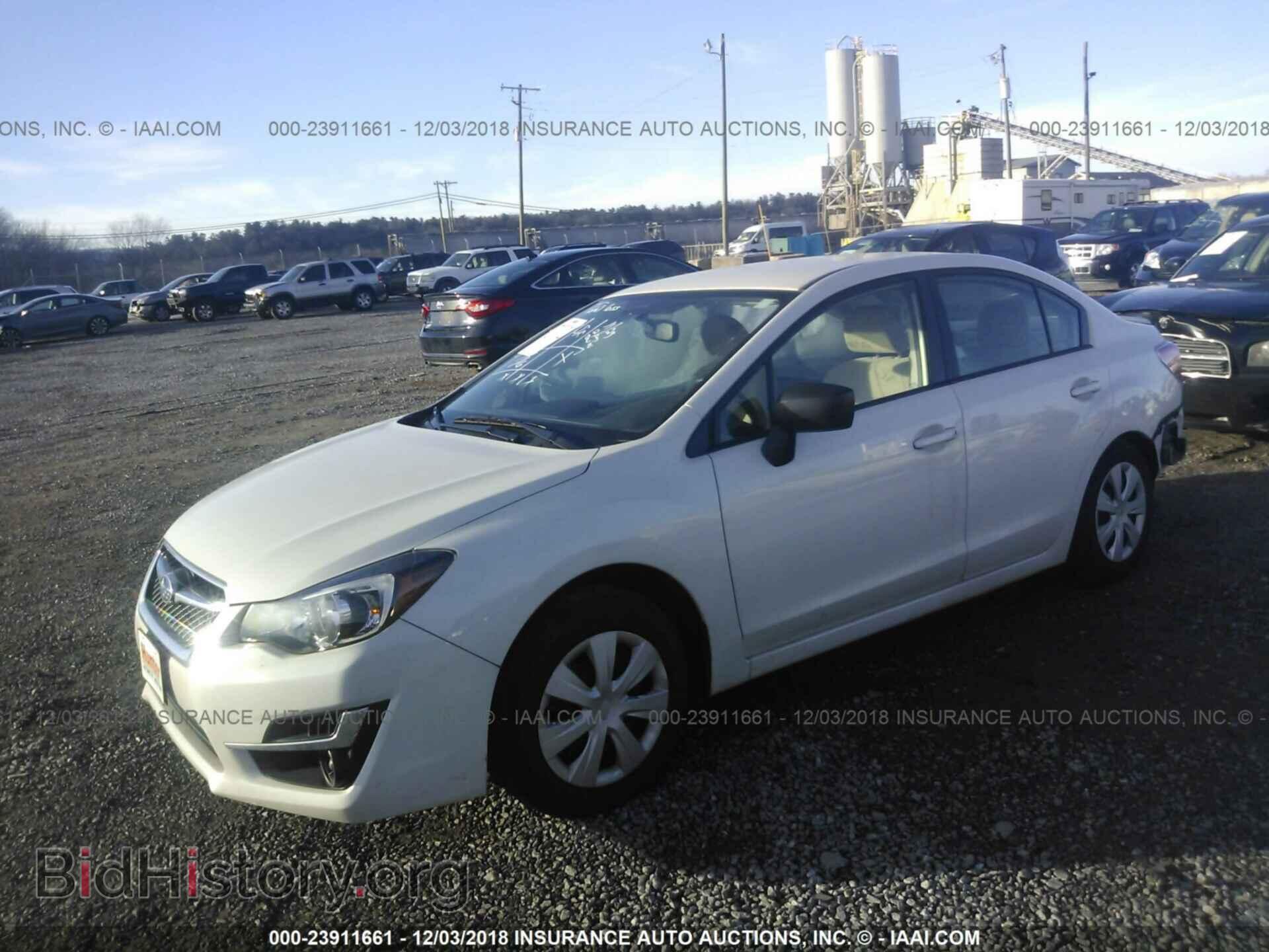 2016 SUBARU IMPREZA - VIN: JF1GJAA62GH021650 - Фото 2