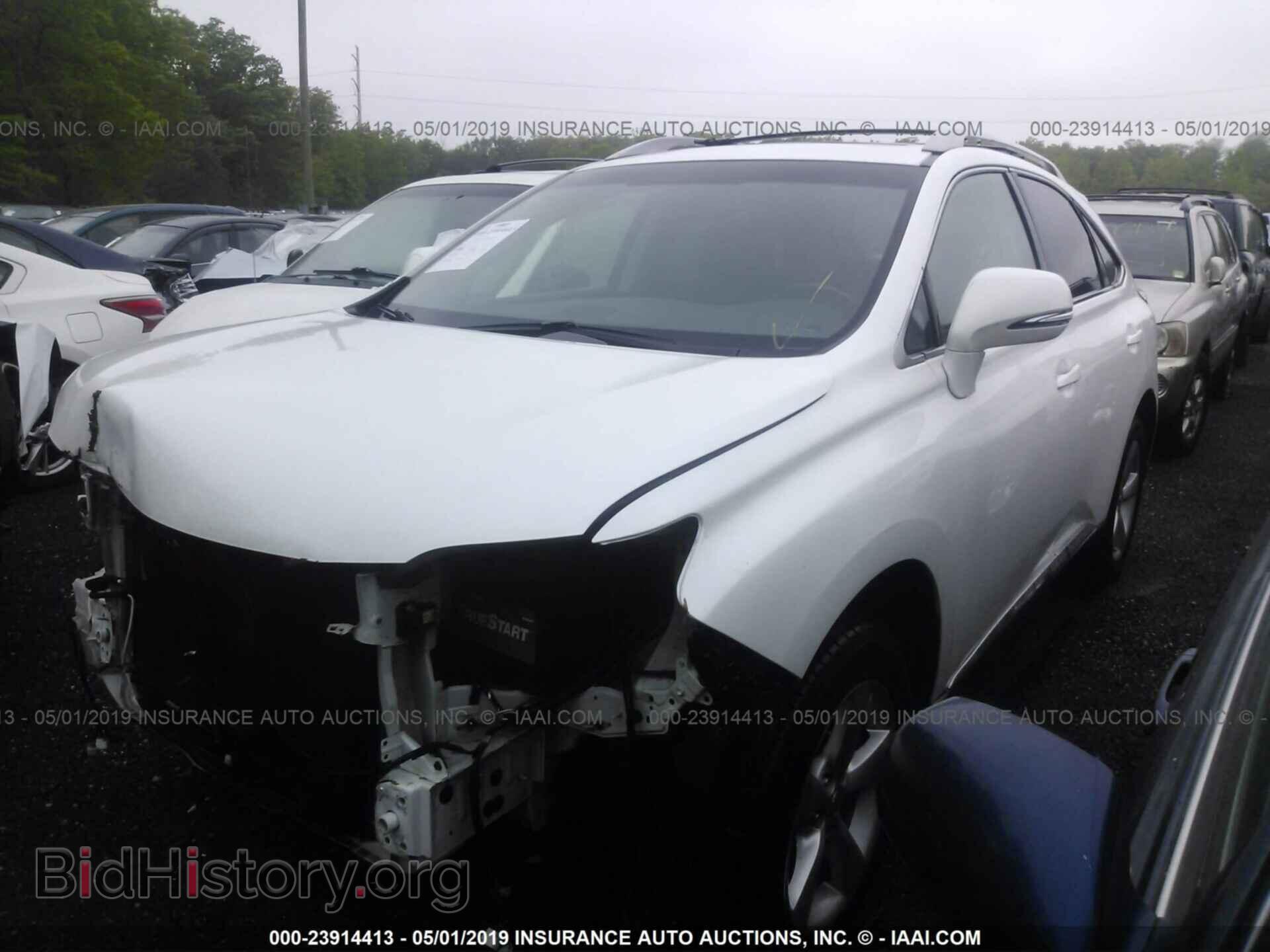 2013 Lexus RX - VIN: 2T2BK1BA9DC221490 - Фото 2
