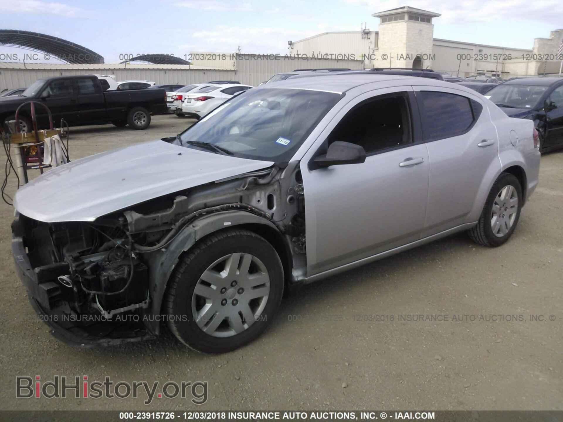 2012 DODGE AVENGER - VIN: 1C3CDZAB5CN235253 - Photo 2