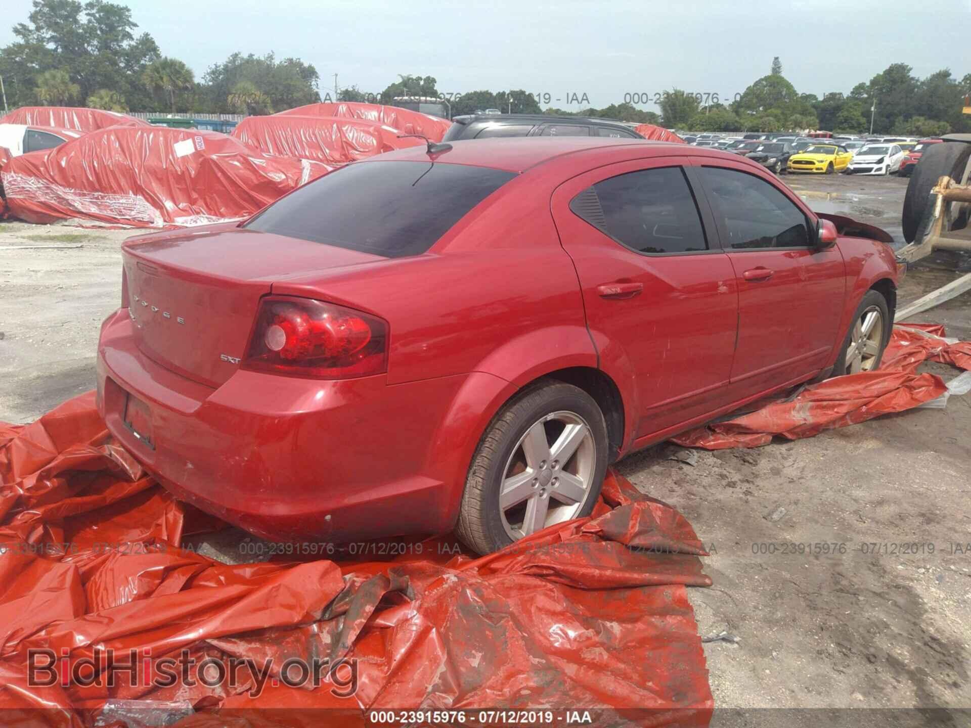 2013 DODGE AVENGER - VIN: 1C3CDZCB4DN608698 - Фото 4