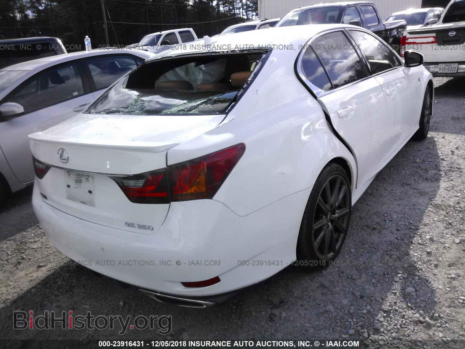 2014 LEXUS GS - VIN: JTHBE1BL6E5033553 - Фото 4