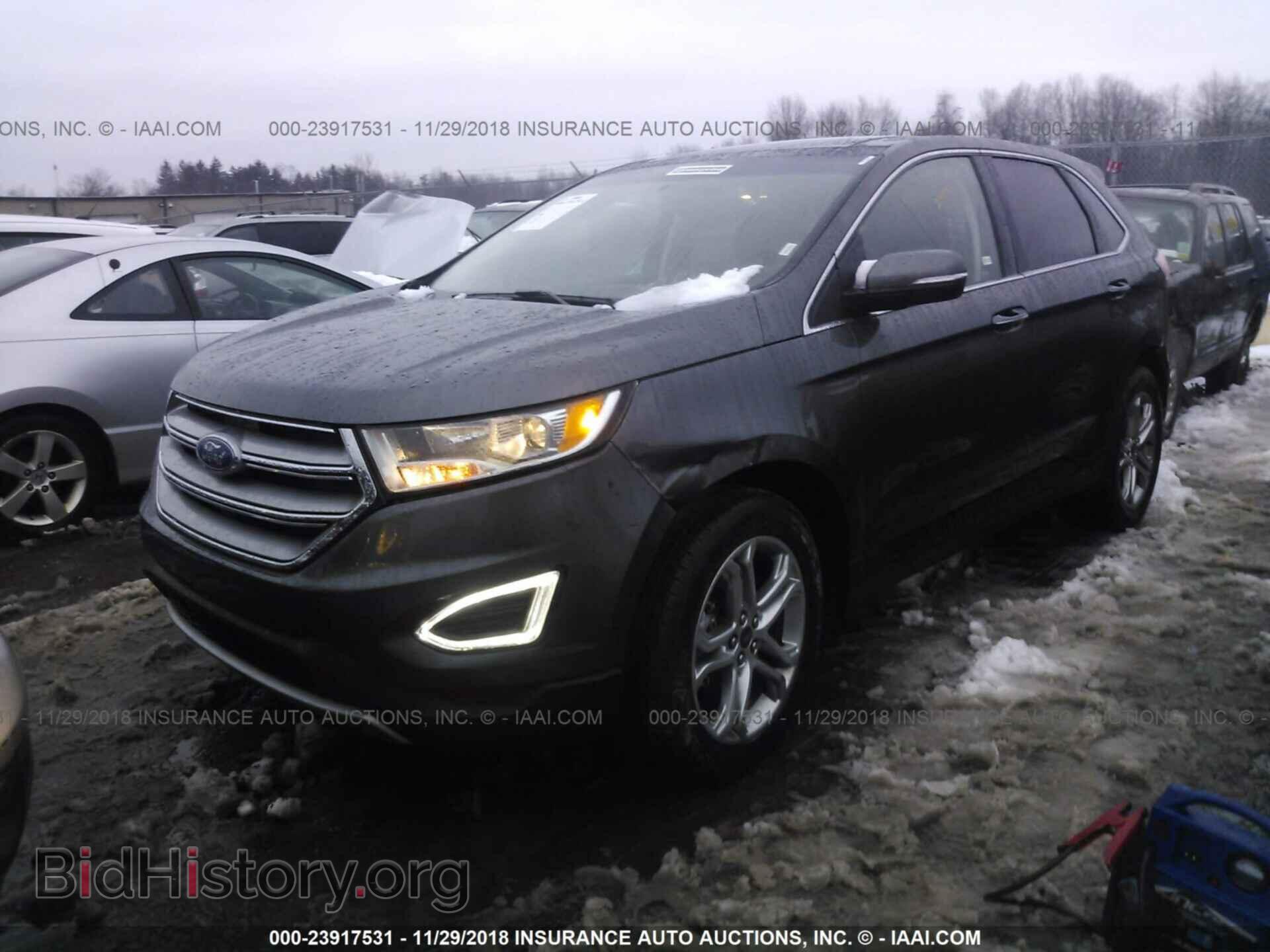 2018 Ford Edge - VIN: 2FMPK3K93JBB06847 - Фото 2