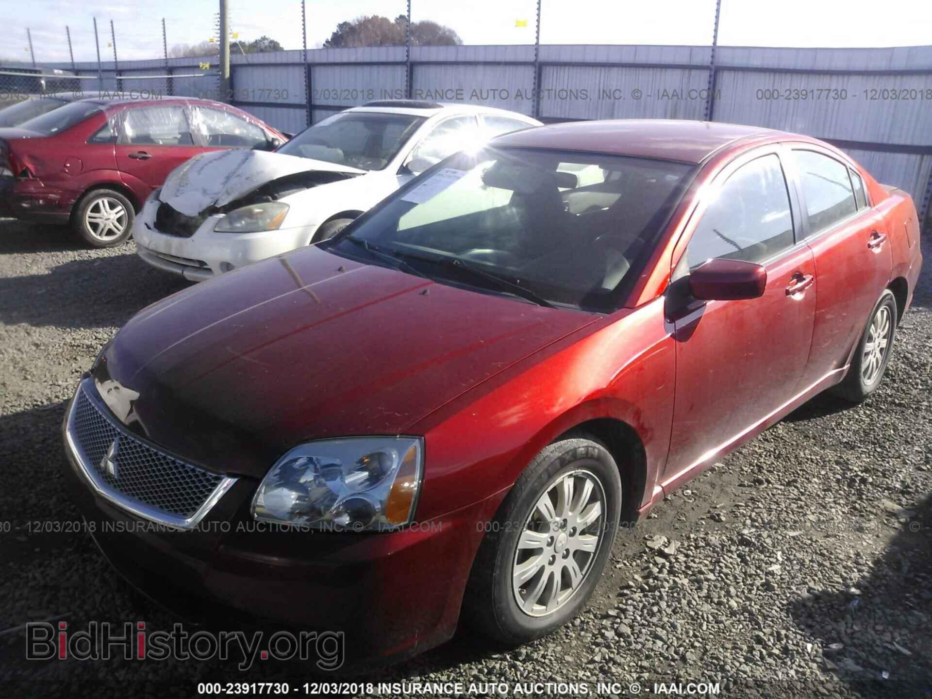 2012 Mitsubishi Galant - VIN: 4A32B2FF4CE019018 - Фото 2
