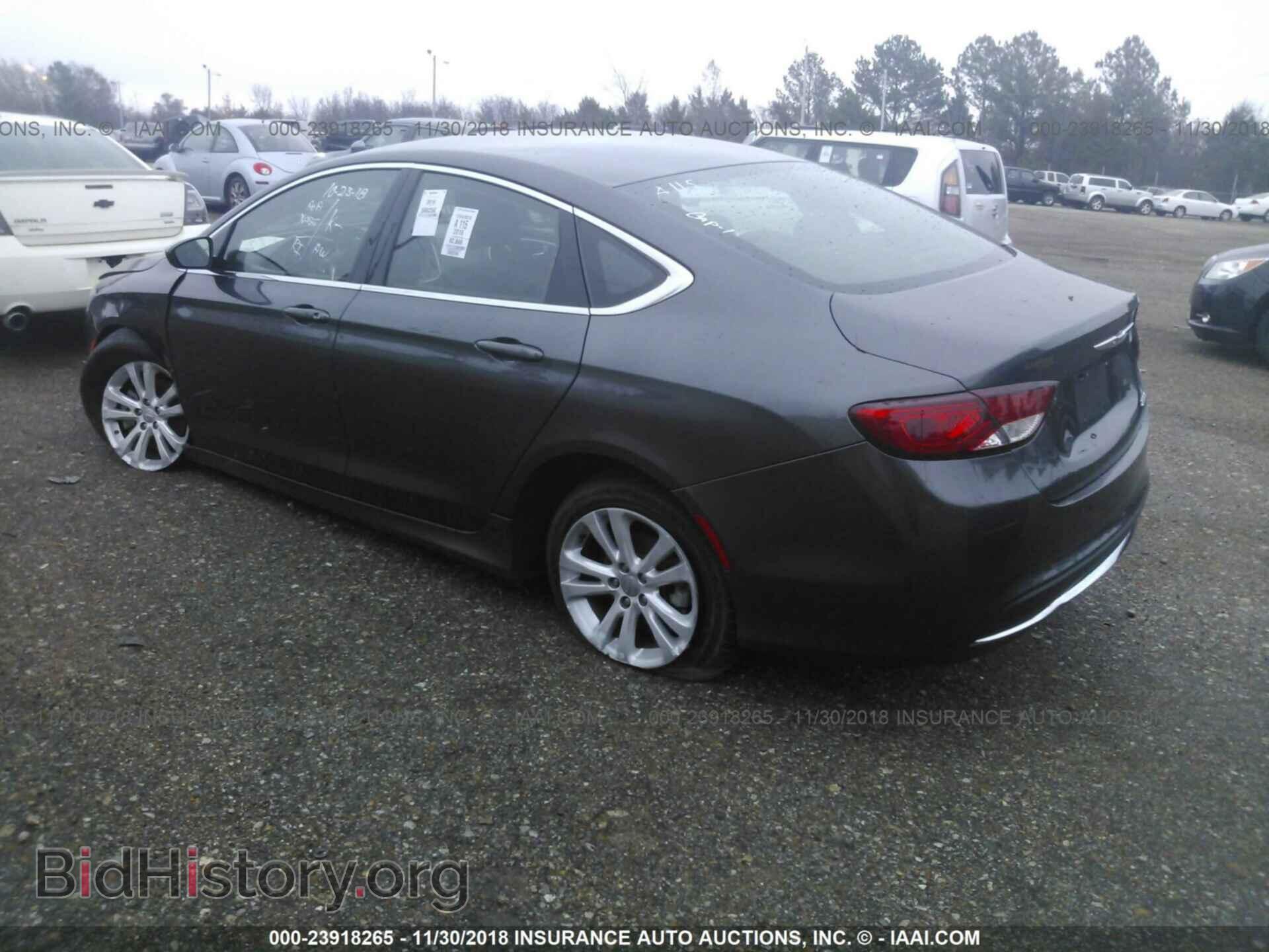 2015 Chrysler 200 - VIN: 1C3CCCAB3FN753477 - Фото 3