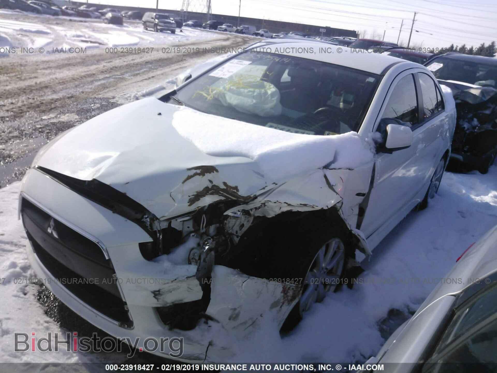 2014 MITSUBISHI LANCER - VIN: JA32U8FWXEU017958 - Фото 2