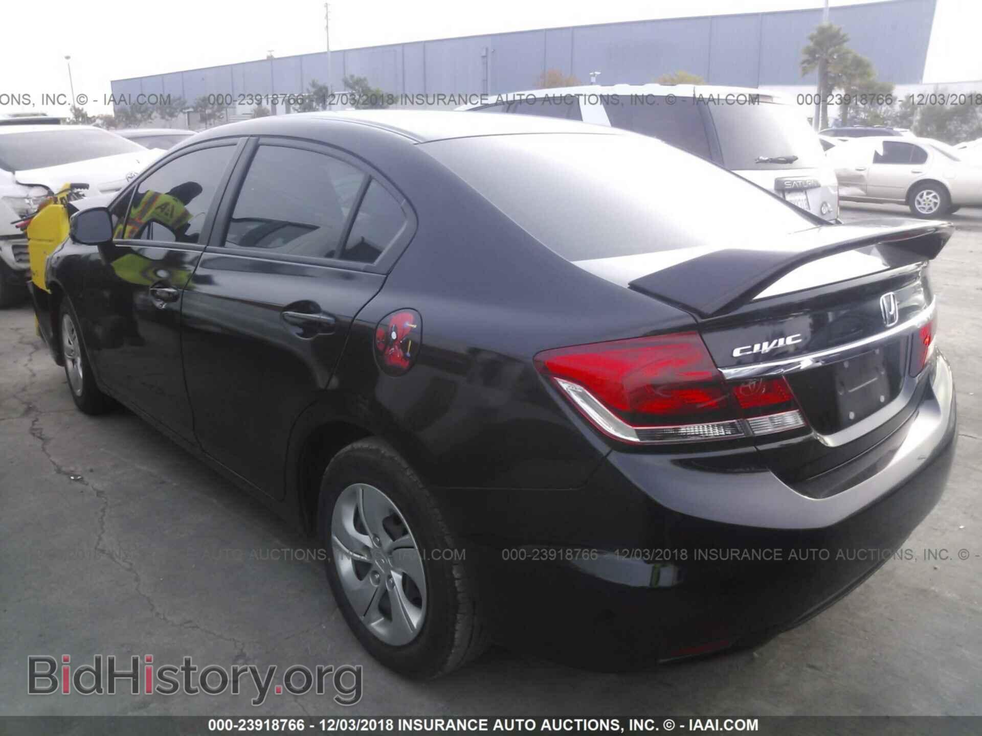 2013 HONDA CIVIC - VIN: 19XFB2F54DE261499 - Фото 3