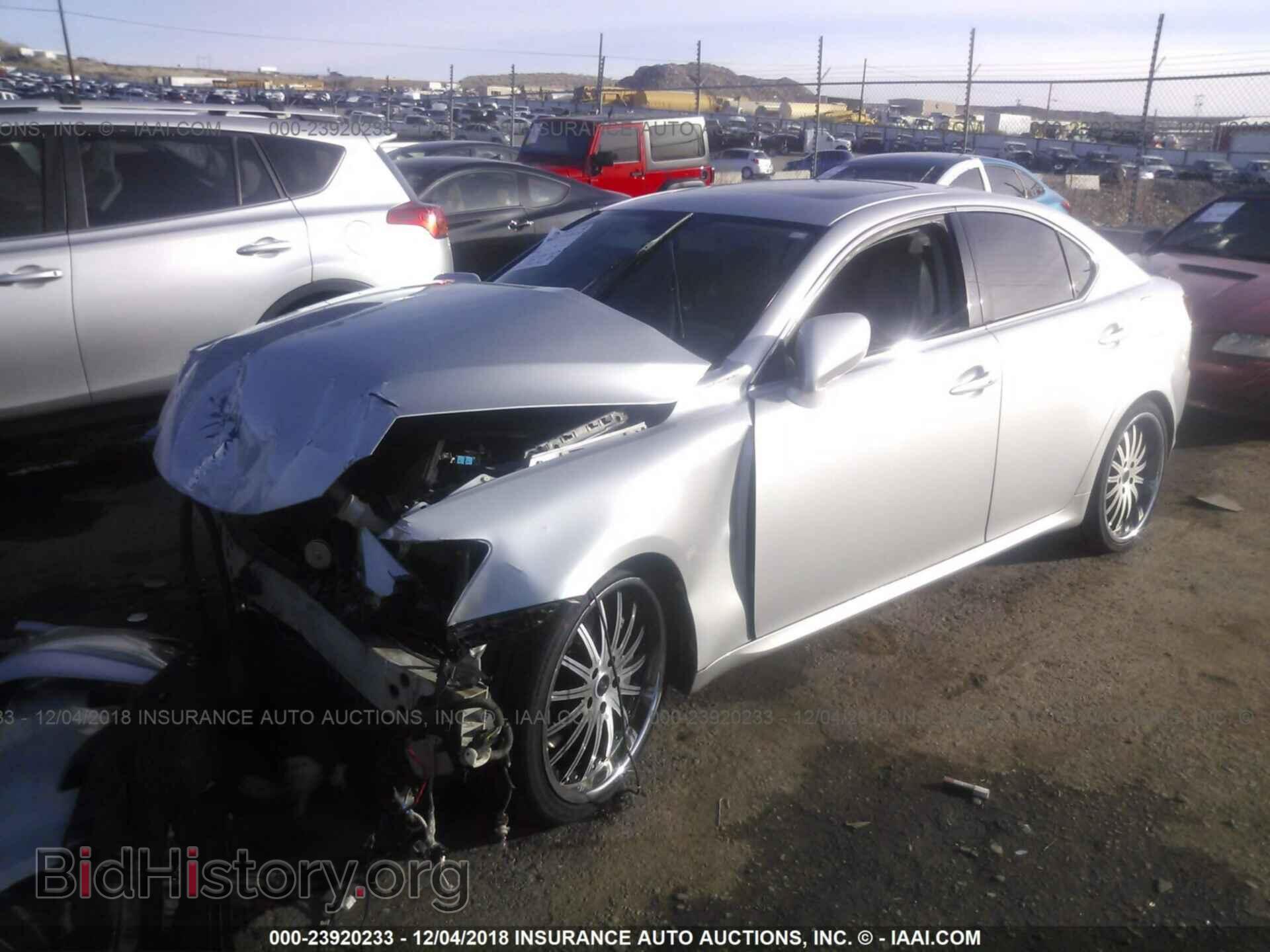 2006 LEXUS IS - VIN: JTHBE262765007567 - Photo 2