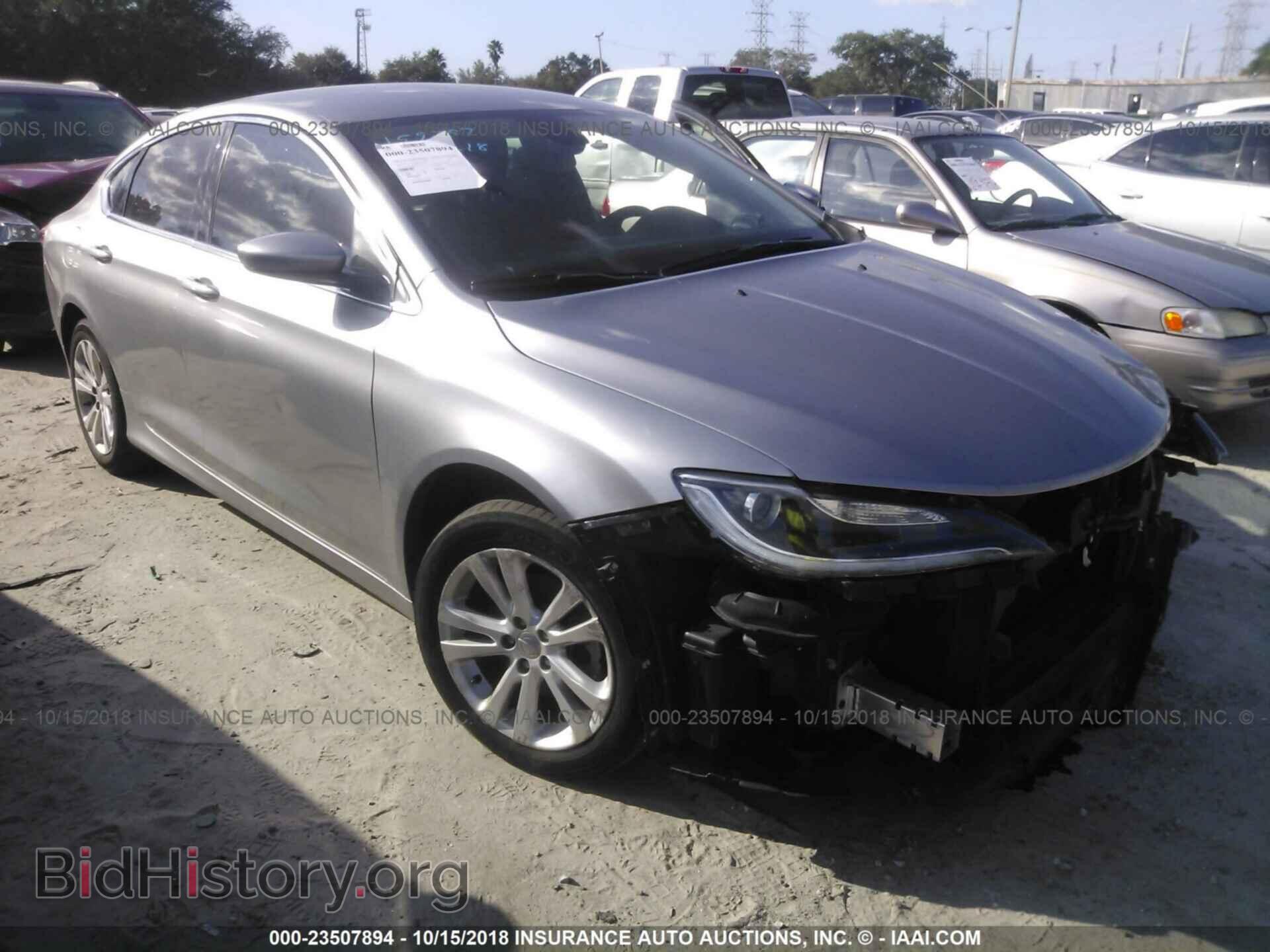 Фотография 1C3CCCAB4GN148787 - CHRYSLER 200 2016
