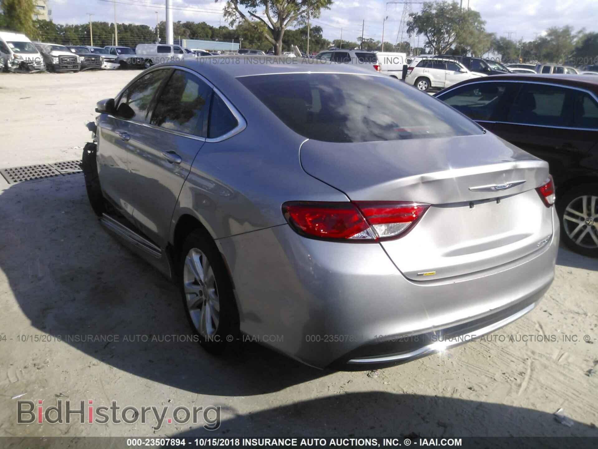 2016 CHRYSLER 200 - VIN: 1C3CCCAB4GN148787 - Фото 3