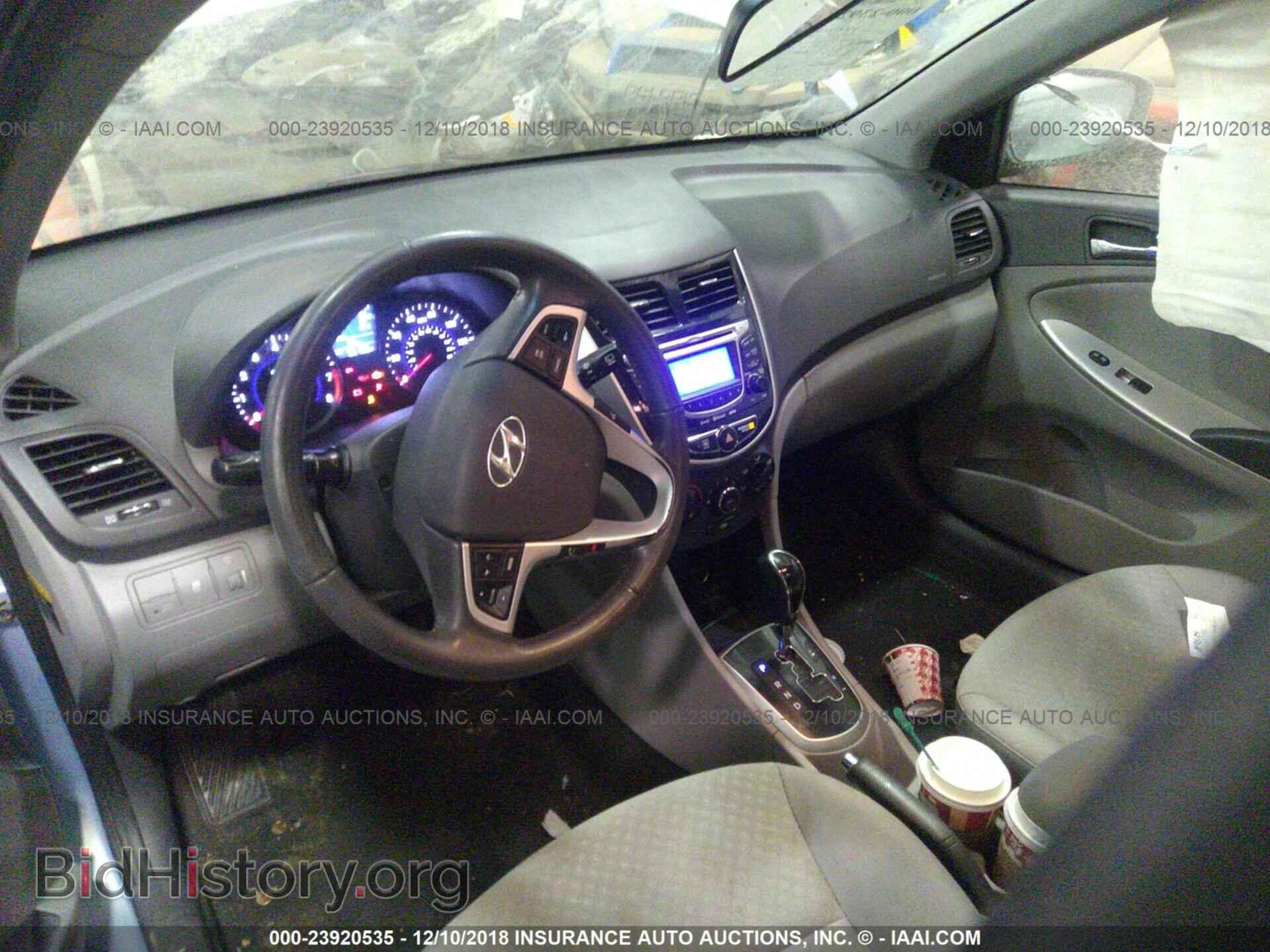 2012 HYUNDAI ACCENT - VIN: KMHCU5AE5CU025817 - Фото 5