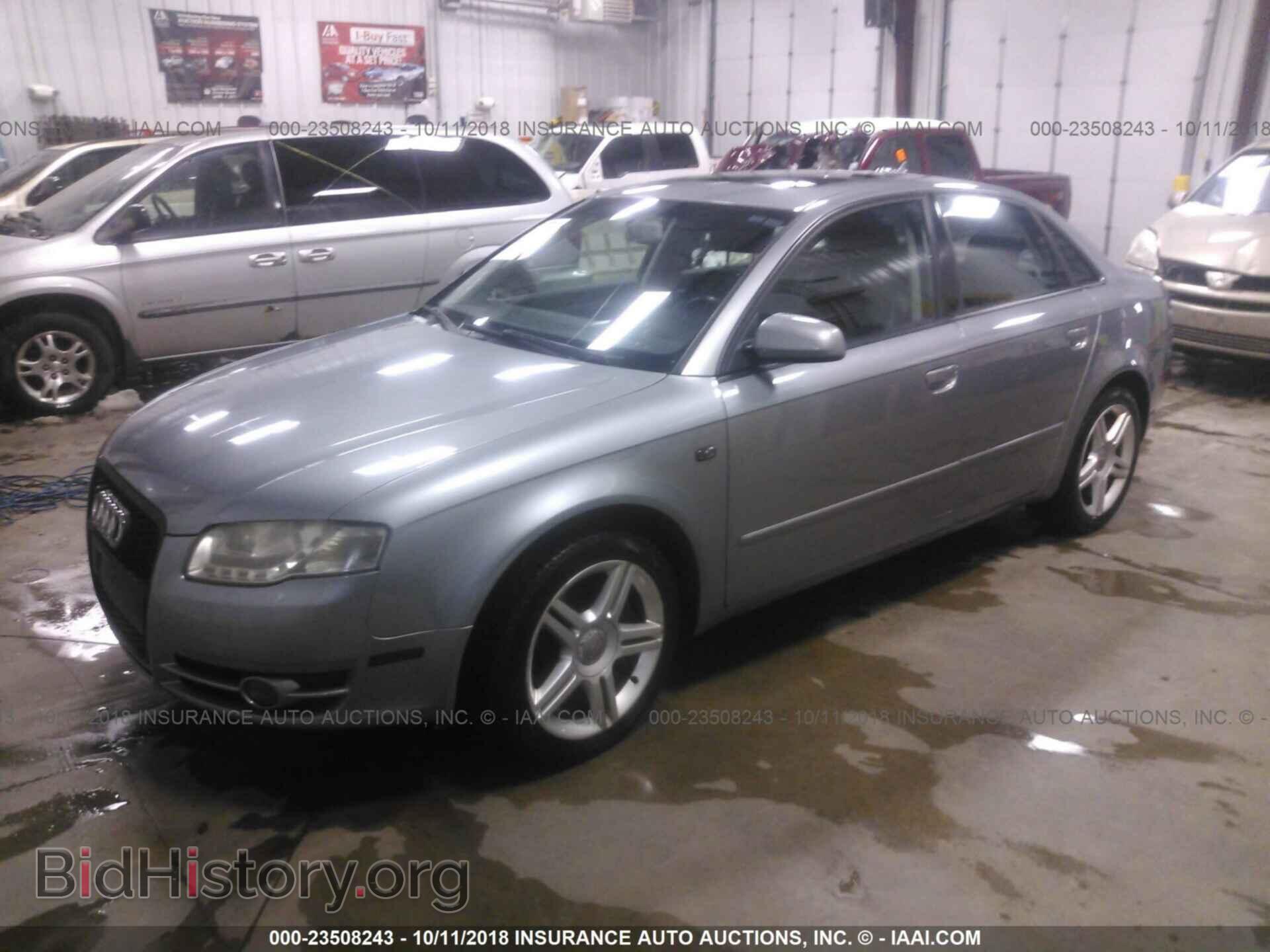 2007 AUDI A4 - VIN: WAUDF78E47A259648 - Photo 2