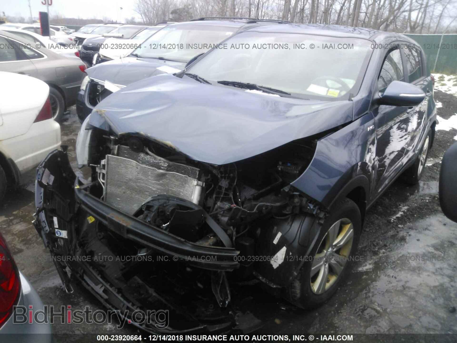 2012 Kia Sportage - VIN: KNDPBCA21C7236162 - Фото 2