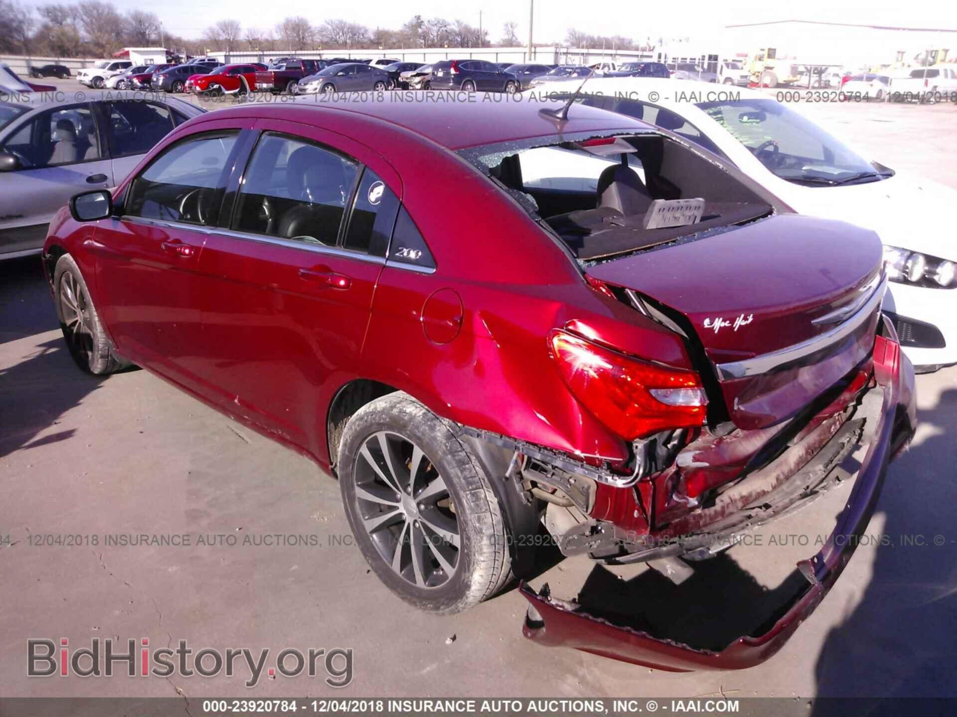 2012 CHRYSLER 200 - VIN: 1C3CCBHG6CN160042 - Фото 3