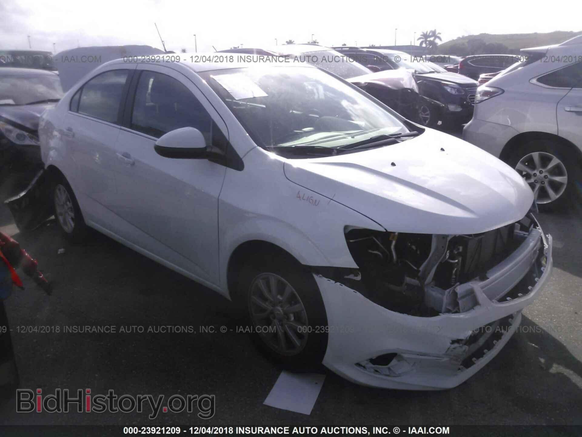 Фотография 1G1JD5SH3J4119172 - CHEVROLET SONIC 2018