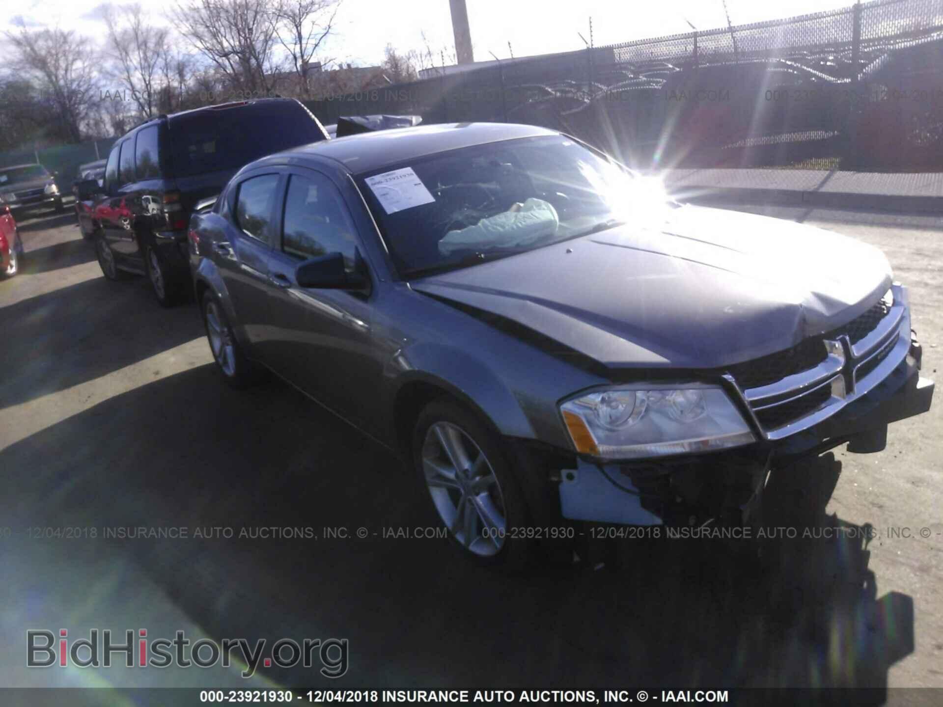 Фотография 1C3CDZAG4DN628349 - DODGE AVENGER 2013