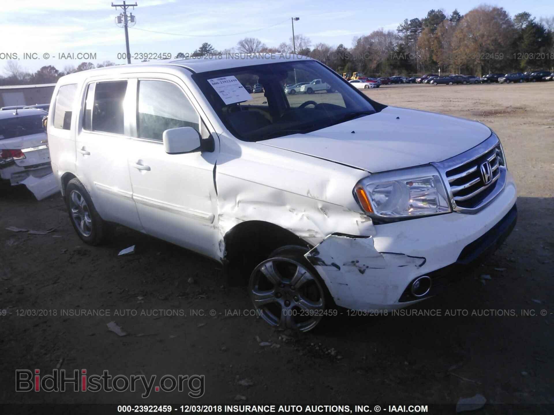 Photo 5FNYF3H59FB006490 - HONDA PILOT 2015