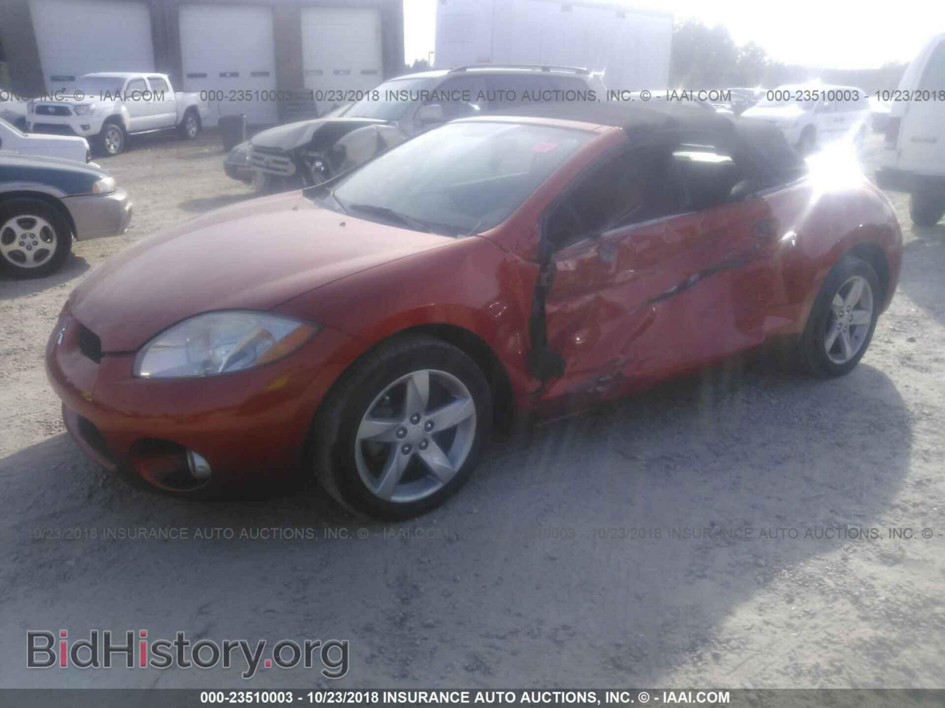 2008 MITSUBISHI ECLIPSE - VIN: 4A3AL25F88E027303 - Фото 2