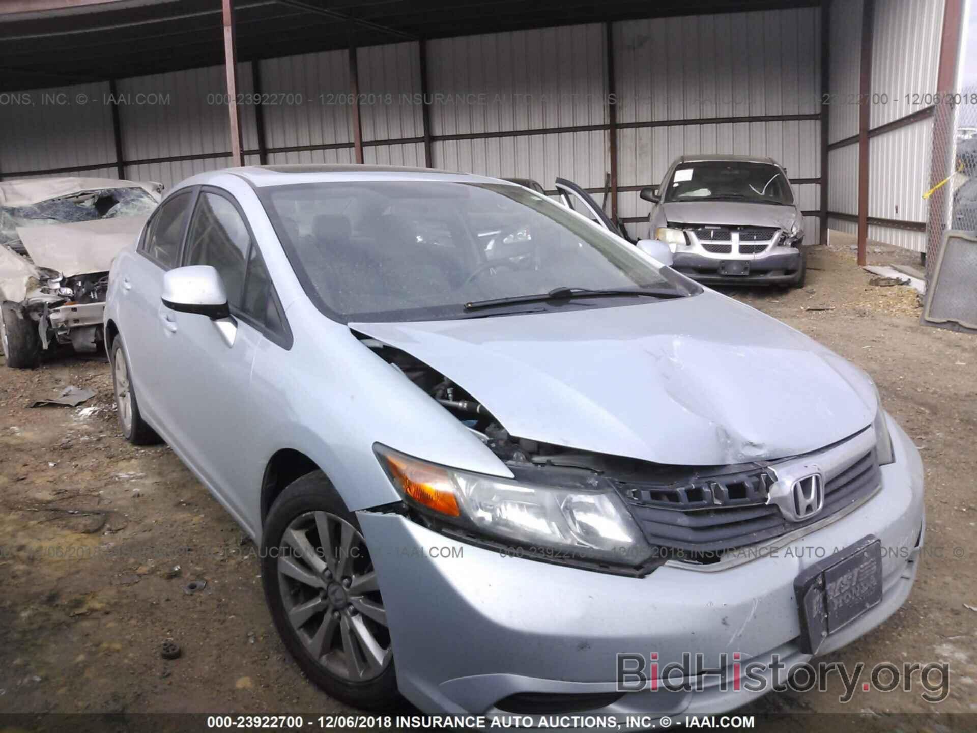 Photo 19XFB2F88CE016925 - HONDA CIVIC 2012